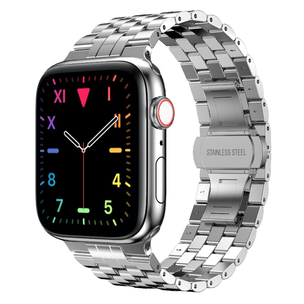 Bracelet en métal Business Apple Watch 45mm Series 7, argent
