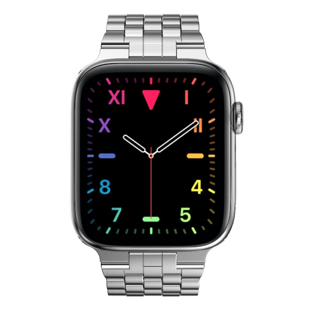 Bracelet en métal Business Apple Watch 45mm Series 7, argent