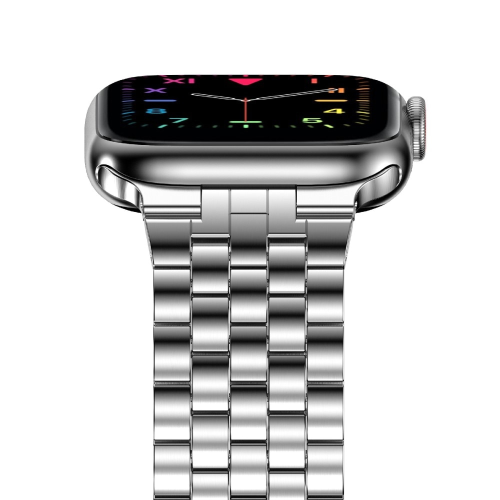 Bracelet en métal Business Apple Watch 45mm Series 7, argent