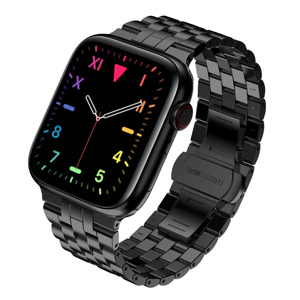 Bracelet en métal Business Apple Watch 41mm Series 7, noir