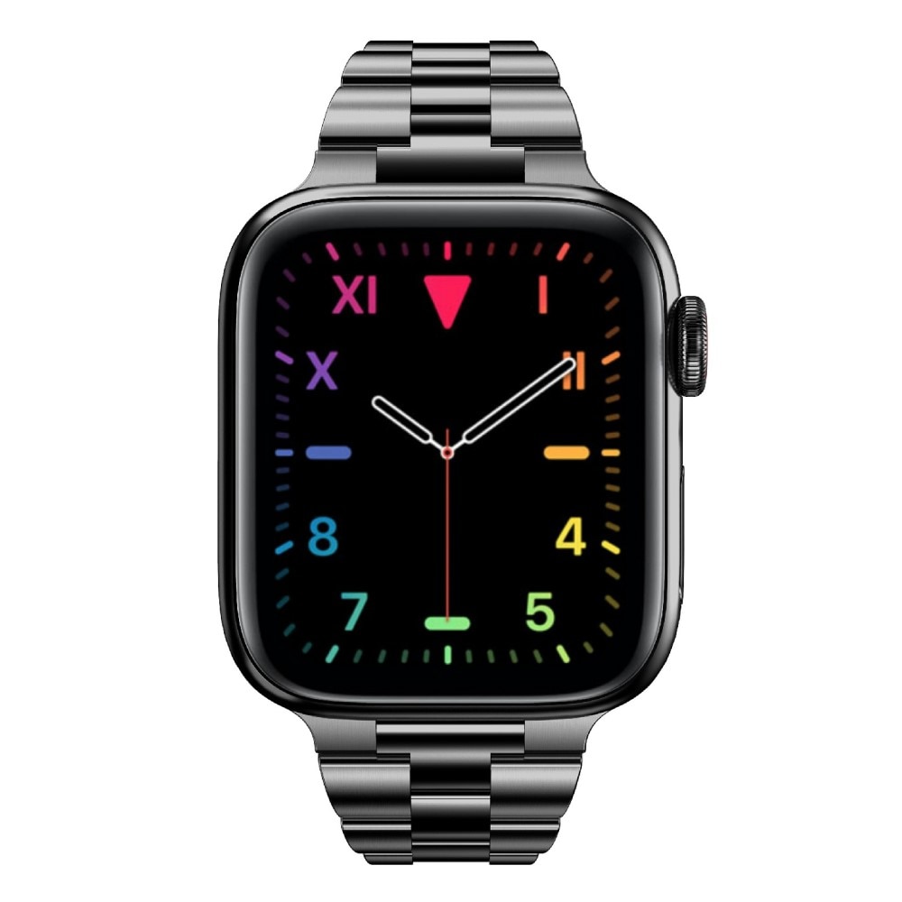 Bracelet en métal fin Apple Watch 40mm, noir