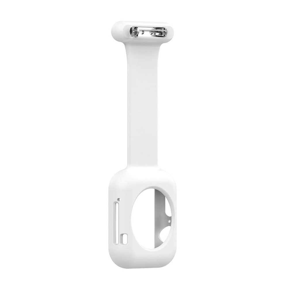 Bracelet infirmière Coque Apple Watch 41mm Series 9, blanc