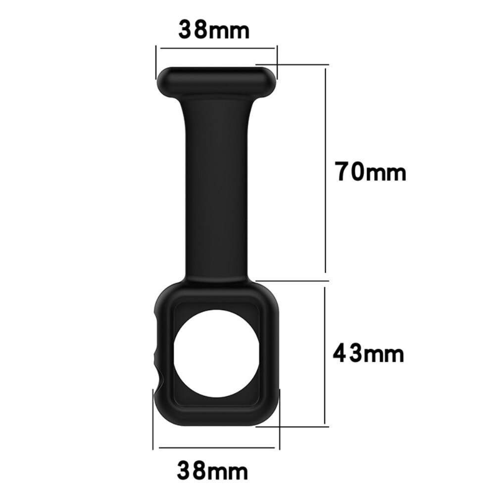 Bracelet infirmière Coque Apple Watch 41mm Series 7, vert