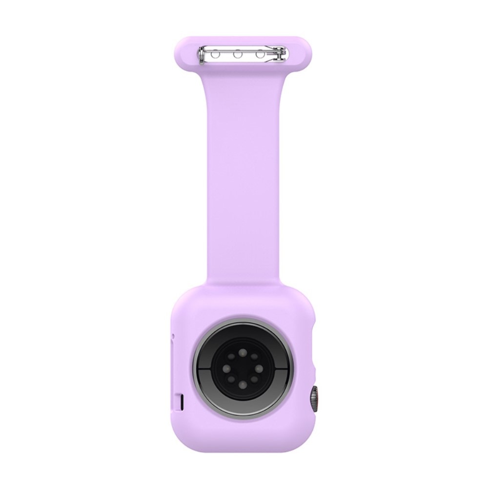 Bracelet infirmière Coque Apple Watch SE 40mm violet