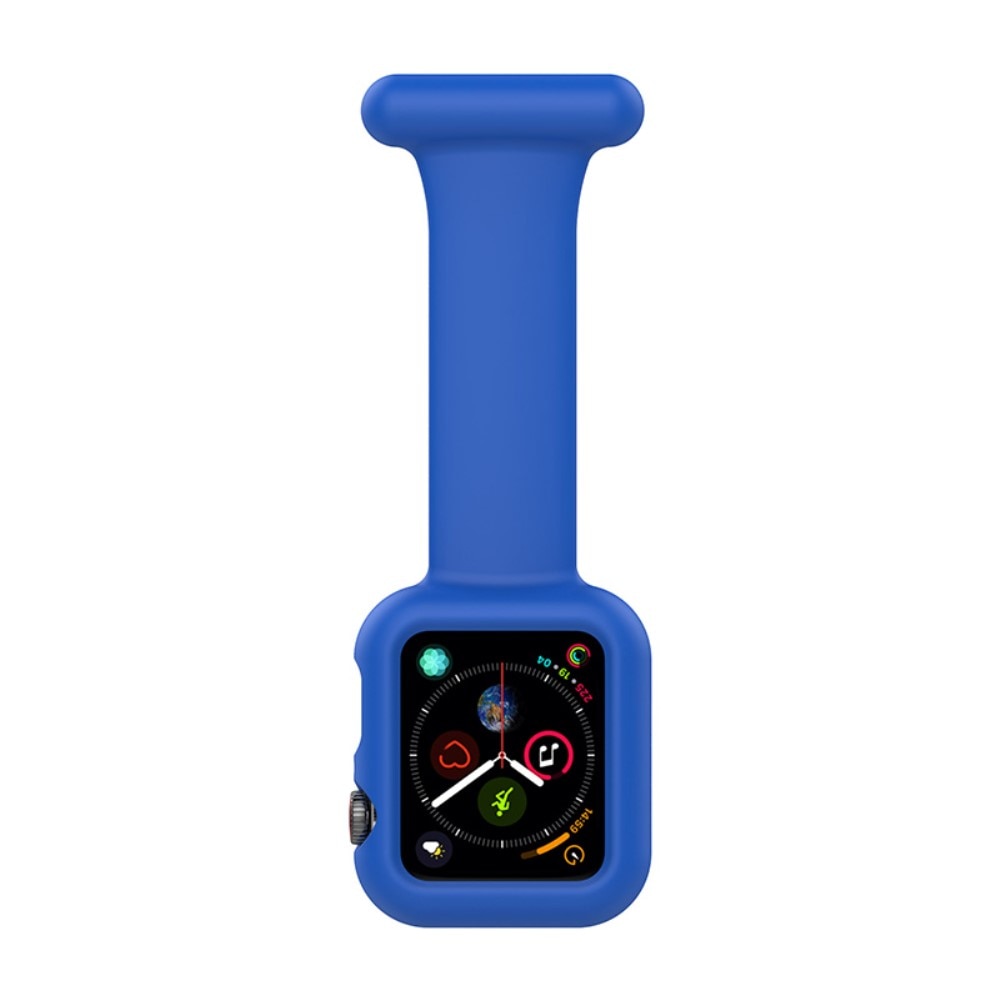 Bracelet infirmière Coque Apple Watch 41mm Series 8, bleu