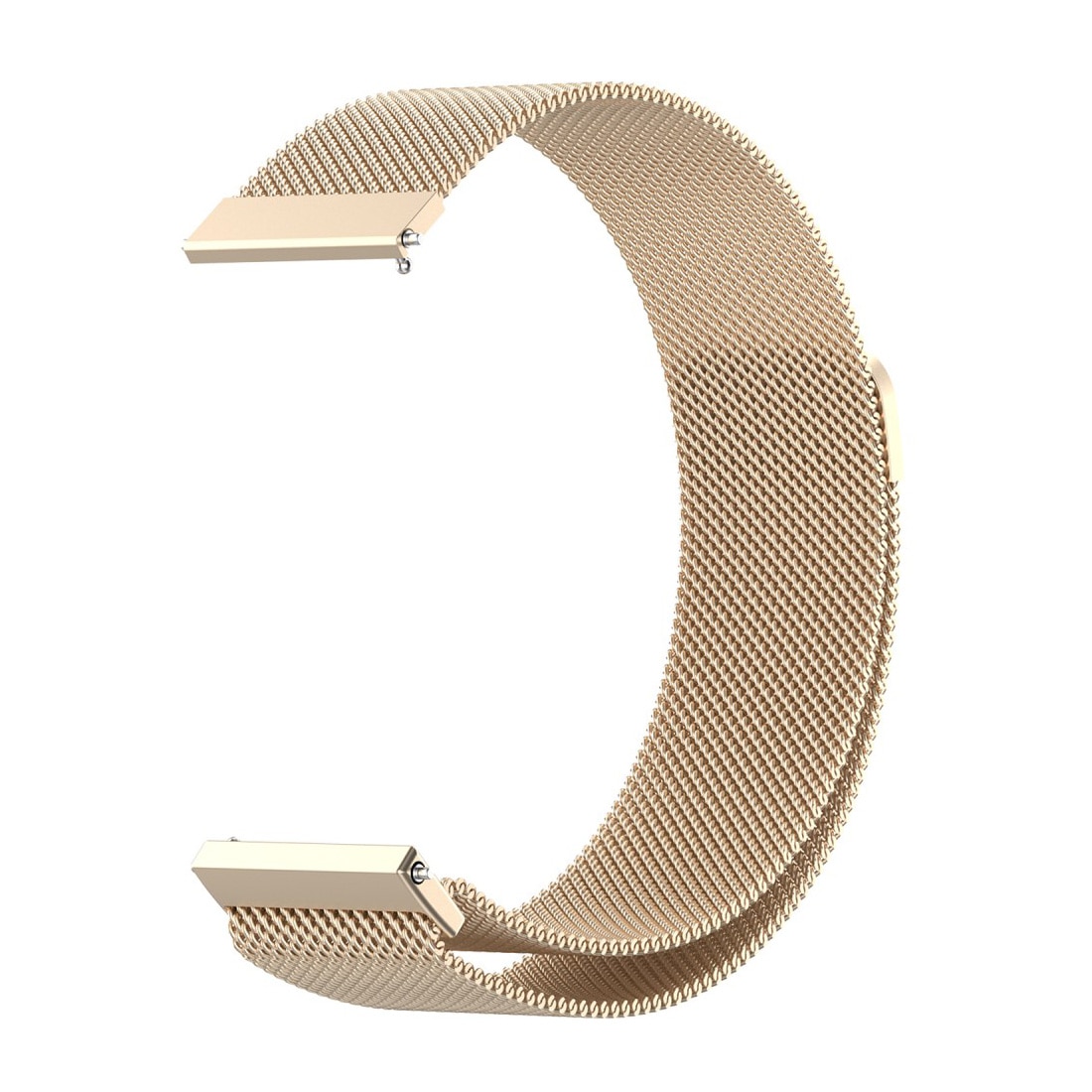 Bracelet milanais pour Mibro Watch A2, champagne d'or