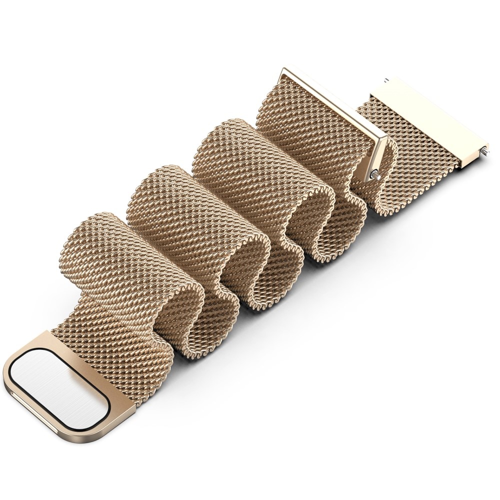 Bracelet milanais pour Xiaomi Redmi Watch 5 Active, Champagne d'or