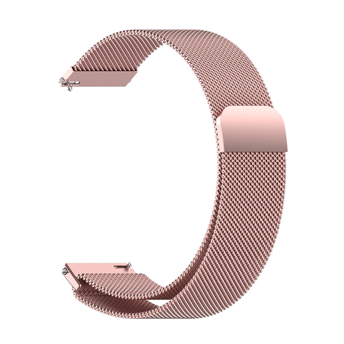 Bracelet milanais pour Garmin Forerunner 265, rose doré