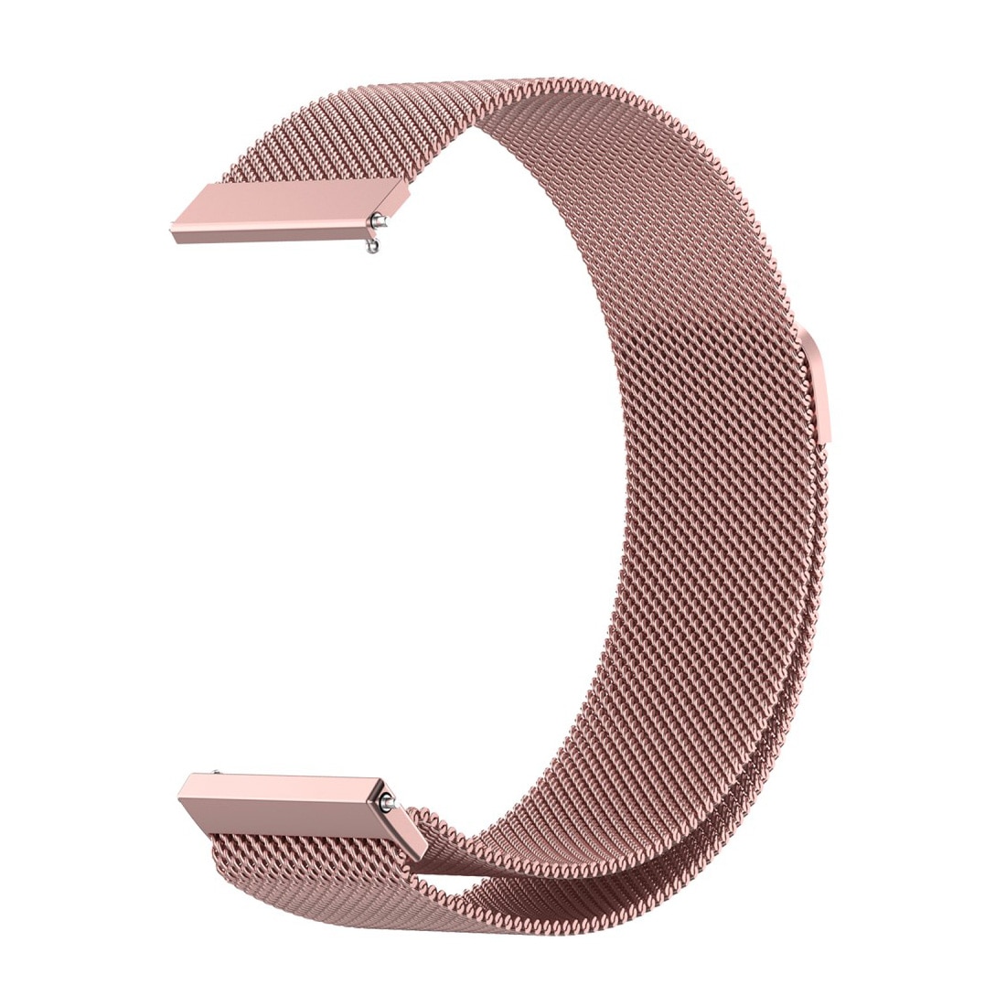 Bracelet milanais pour Universal 22mm, rose doré