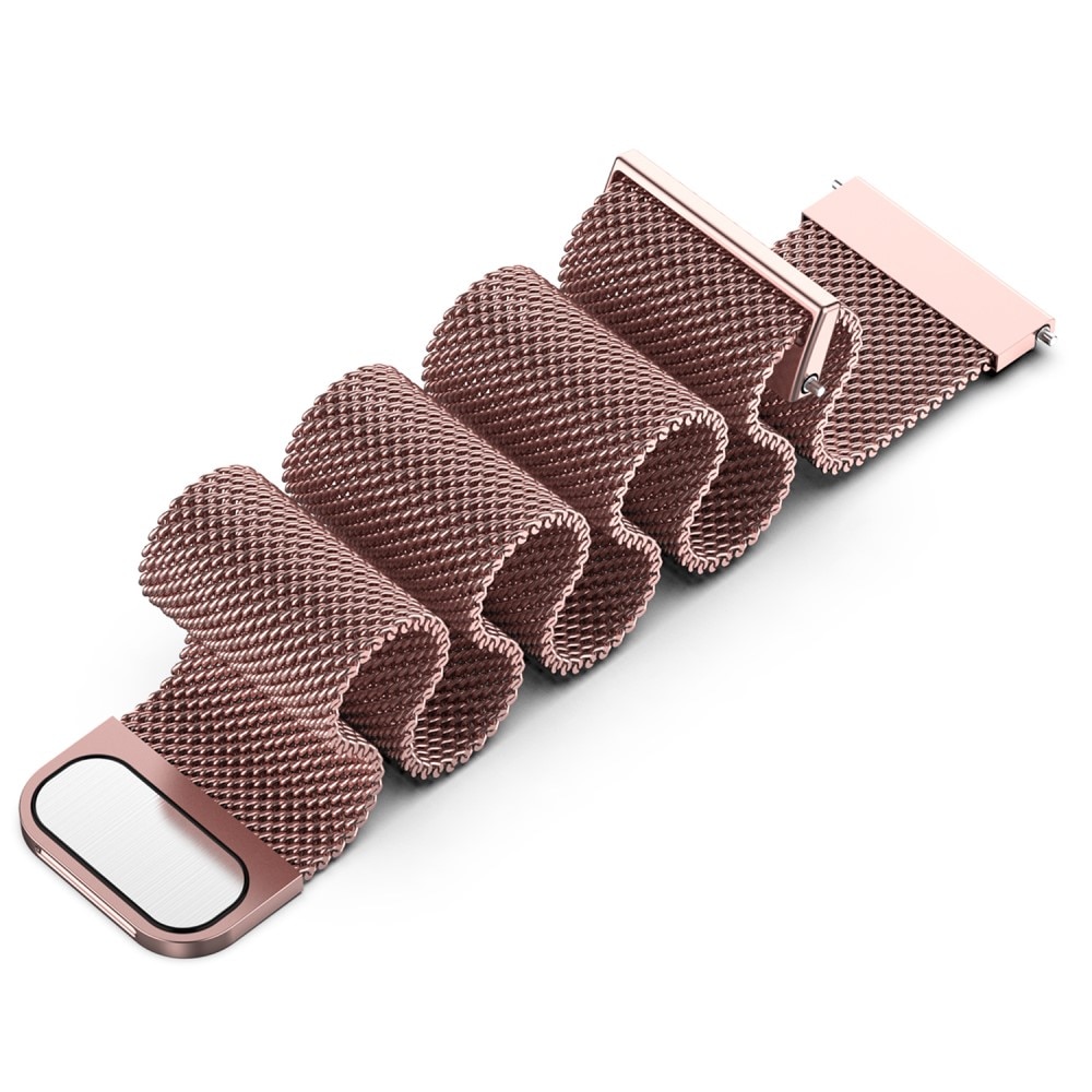 Bracelet milanais pour Withings ScanWatch Horizon, rose doré