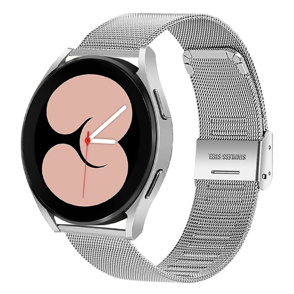 Bracelet Mesh Samsung Galaxy Watch 6 40mm, argent