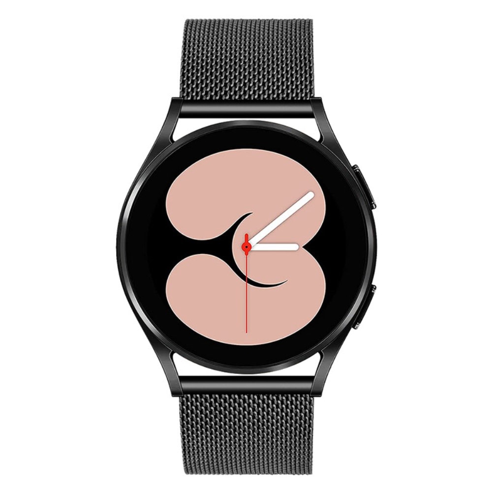 Bracelet Mesh Samsung Galaxy Watch 6 Classic 47mm, noir