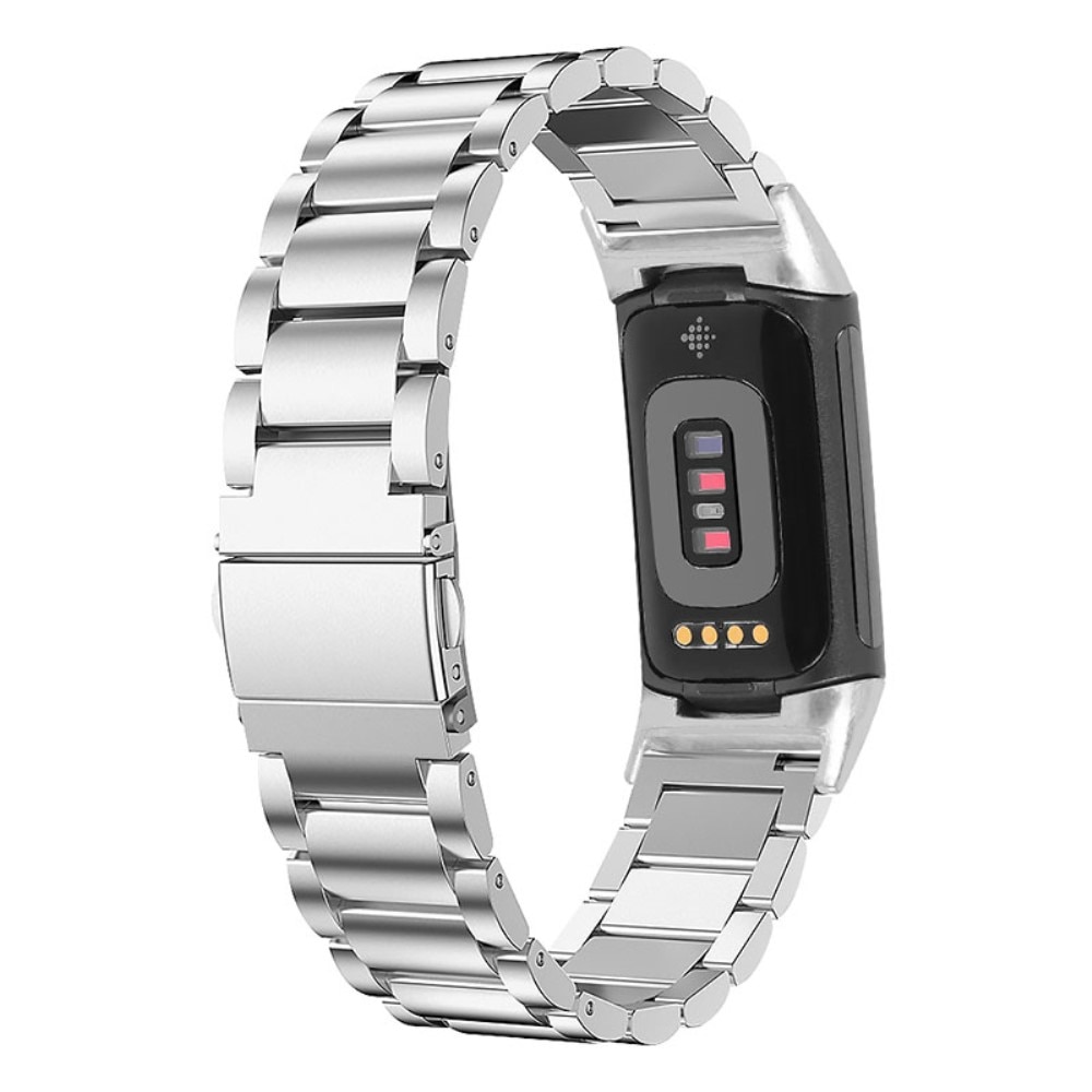 Bracelet en métal Fitbit Charge 5 Argent