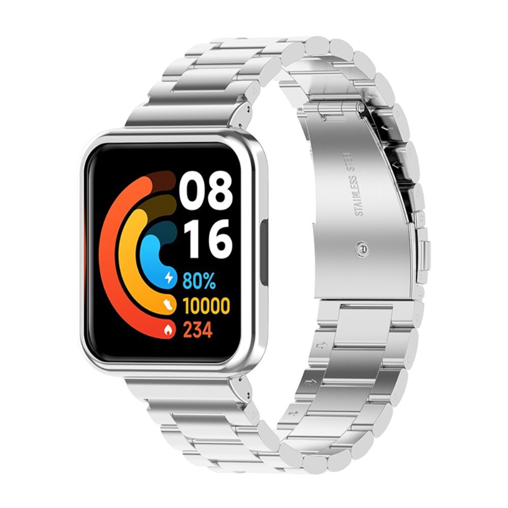 Bracelet en métal Xiaomi Redmi Watch 2 Lite, argent