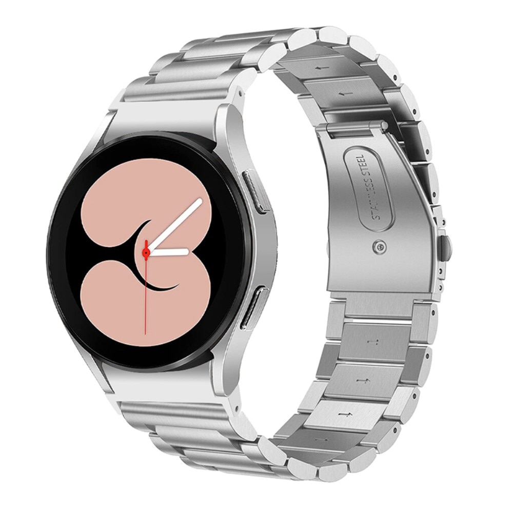 Full Fit Braclet en acier Samsung Galaxy Watch 6 44mm, argent