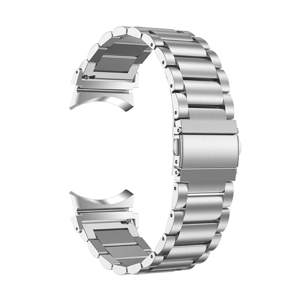 Full Fit Braclet en acier Samsung Galaxy Watch 6 44mm, argent