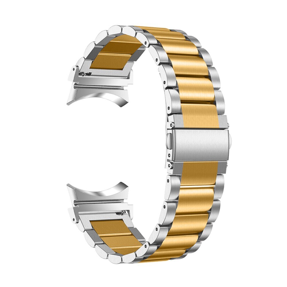 Full Fit Braclet en acier Samsung Galaxy Watch 6 40mm, argent / or