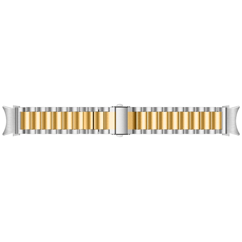 Full Fit Braclet en acier Samsung Galaxy Watch 6 40mm, argent / or