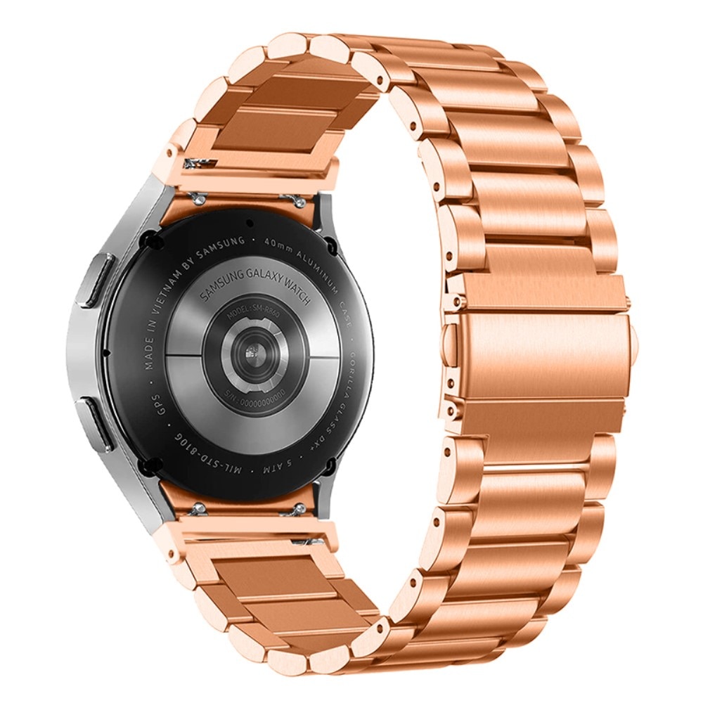 Full Fit Braclet en acier Samsung Galaxy Watch 4 44mm, Or