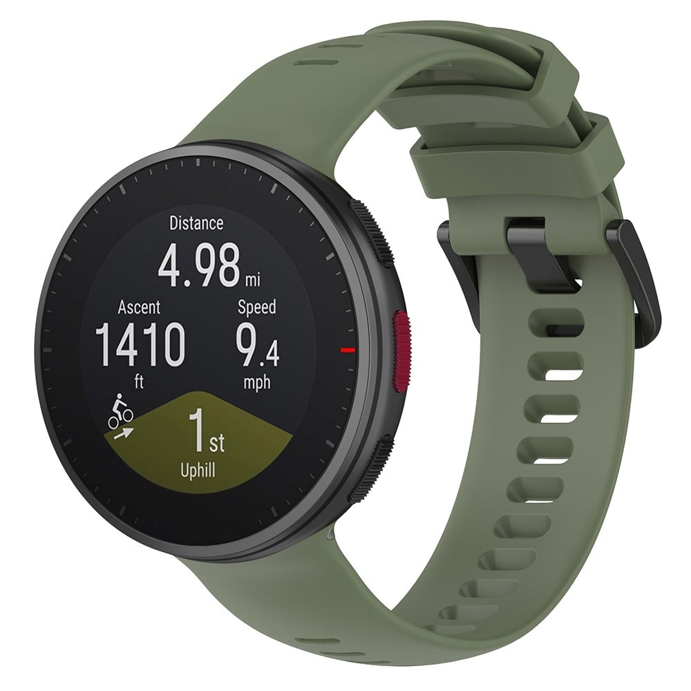 Bracelet en silicone pour Polar Vantage V2, Vert