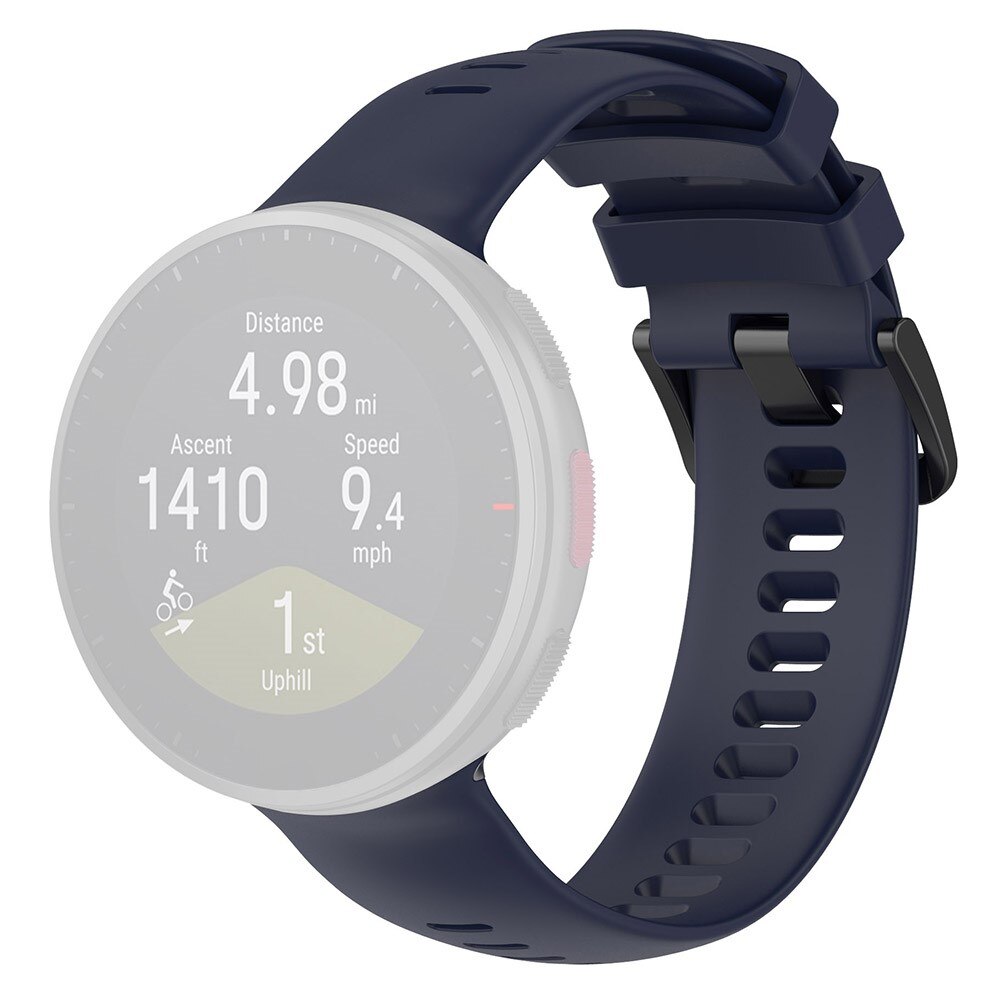 Bracelet en silicone pour Polar Vantage V2, Bleu