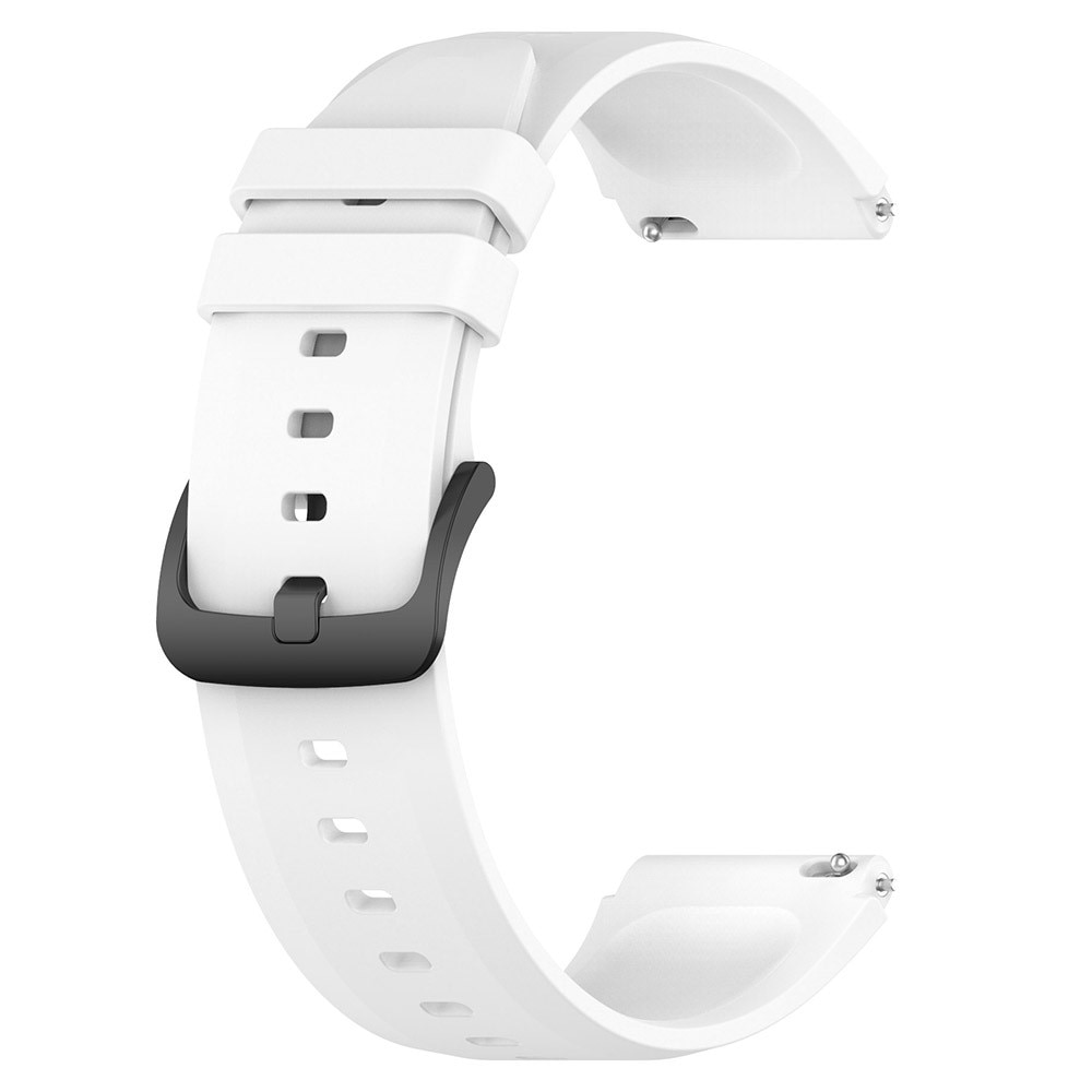 Bracelet en silicone pour Xiaomi Watch S1, blanc