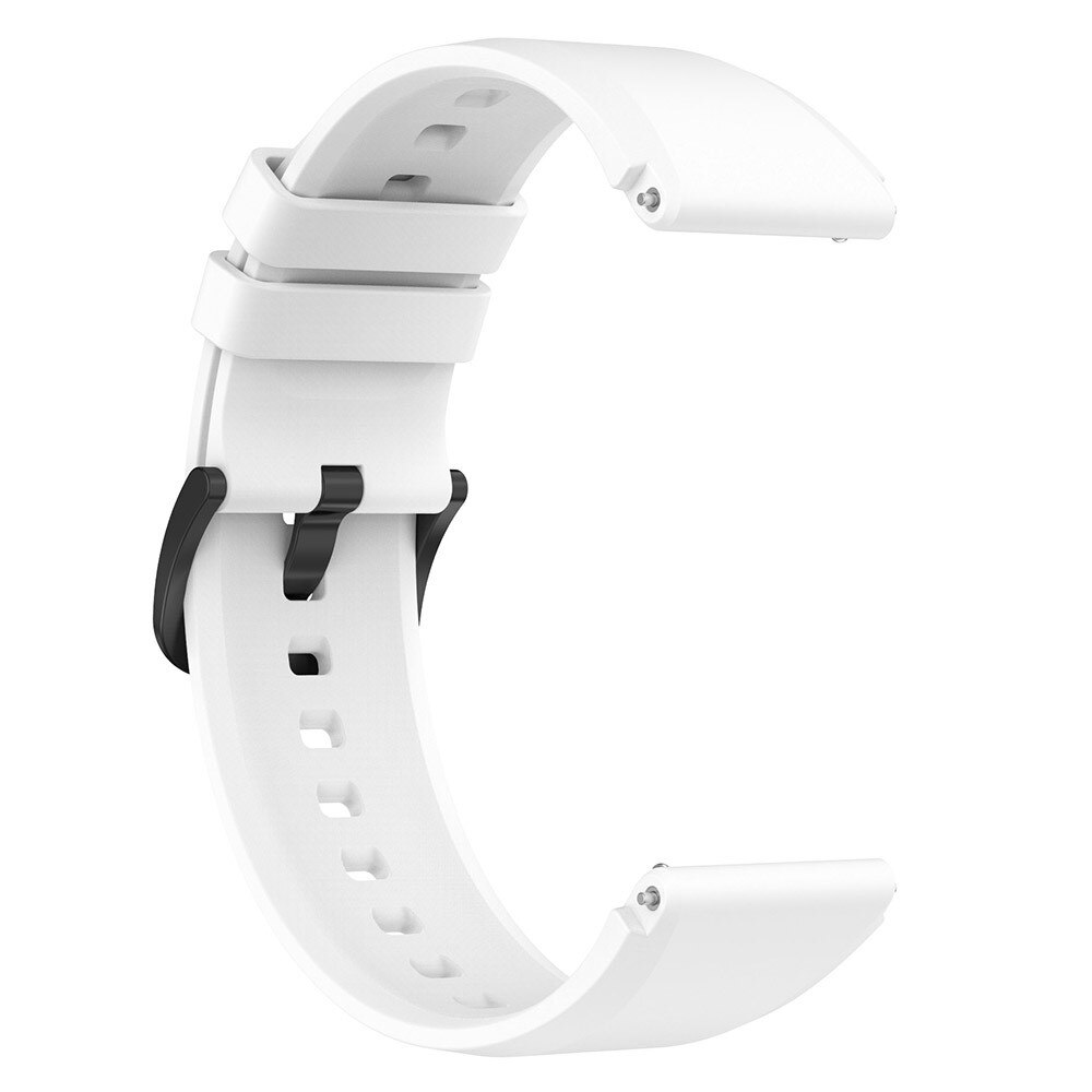 Bracelet en silicone pour Xiaomi Watch S1, blanc