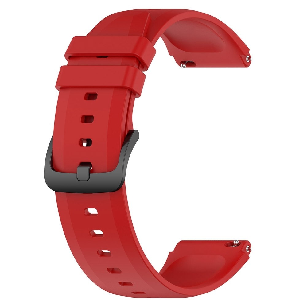 Bracelet en silicone pour Xiaomi Watch S1, rouge