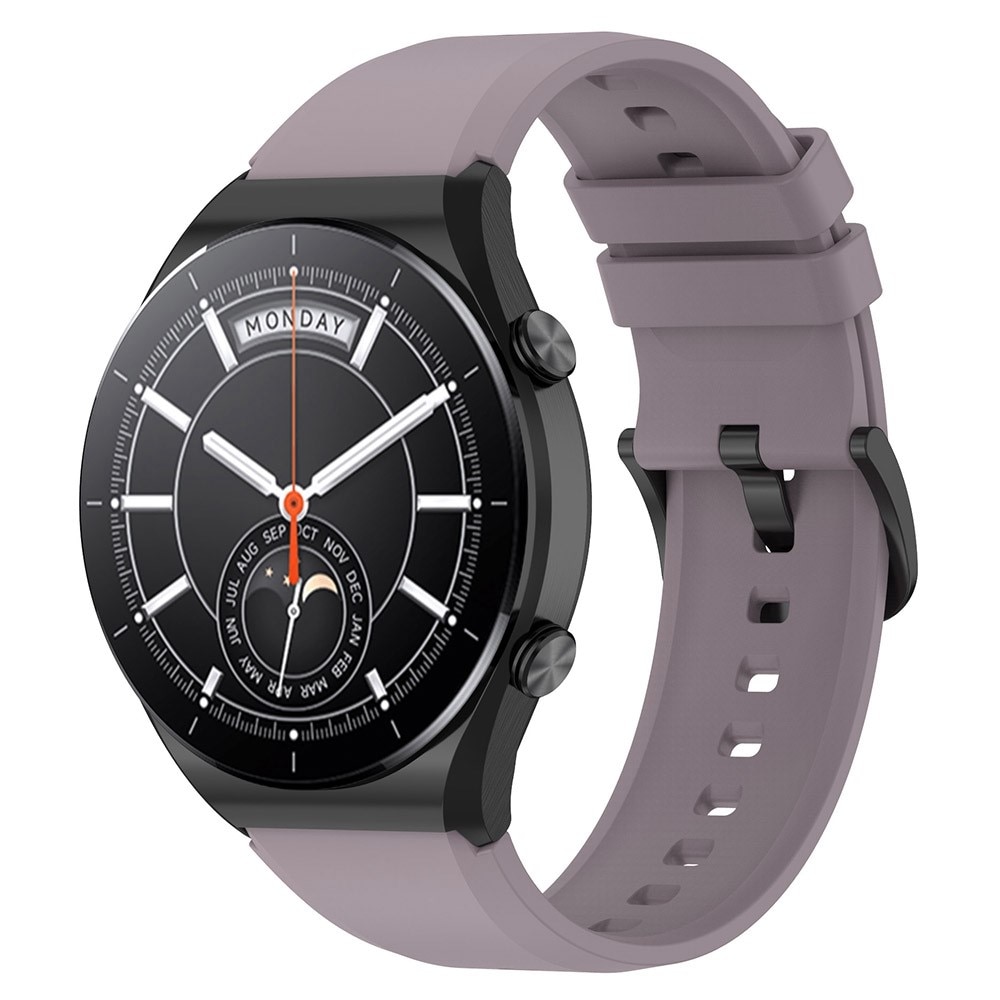 Bracelet en silicone pour Xiaomi Watch S1, violet