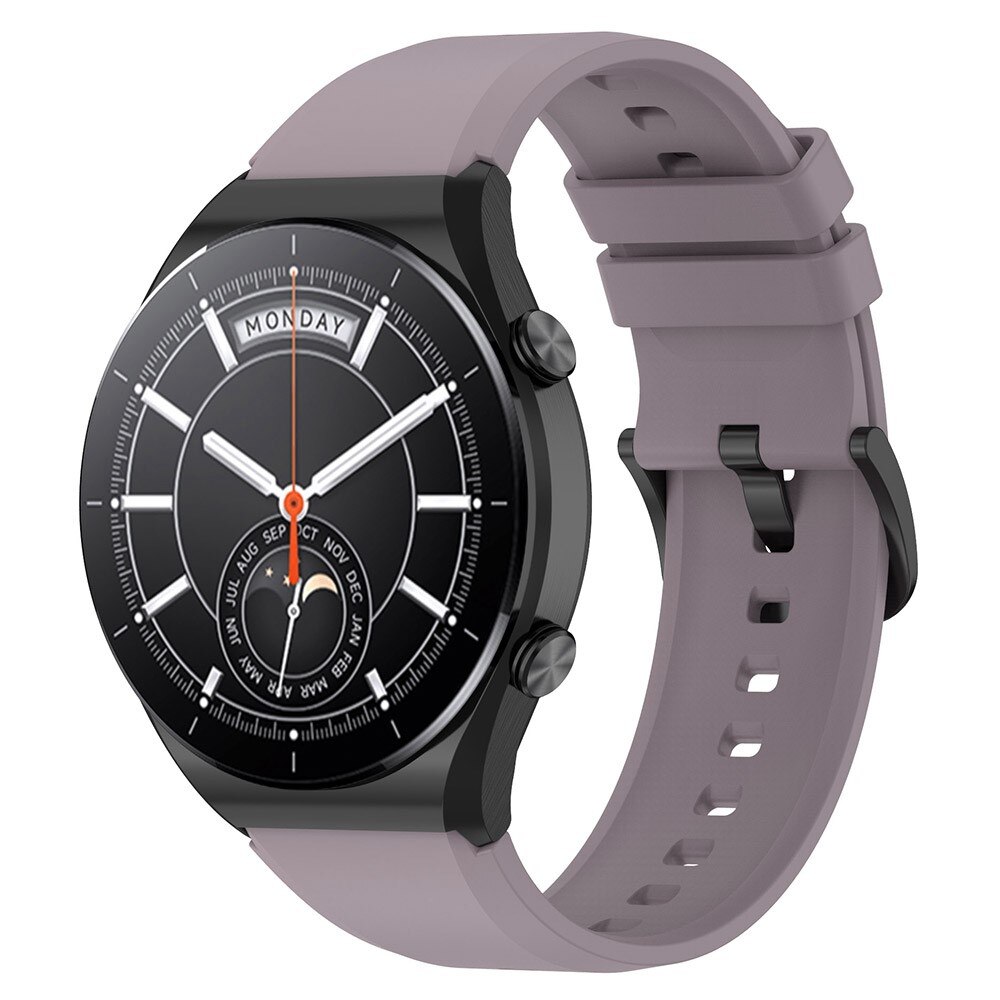 Bracelet en silicone pour Xiaomi Watch S1, Violet
