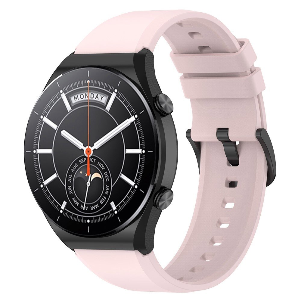 Bracelet en silicone pour Xiaomi Watch S1, rose