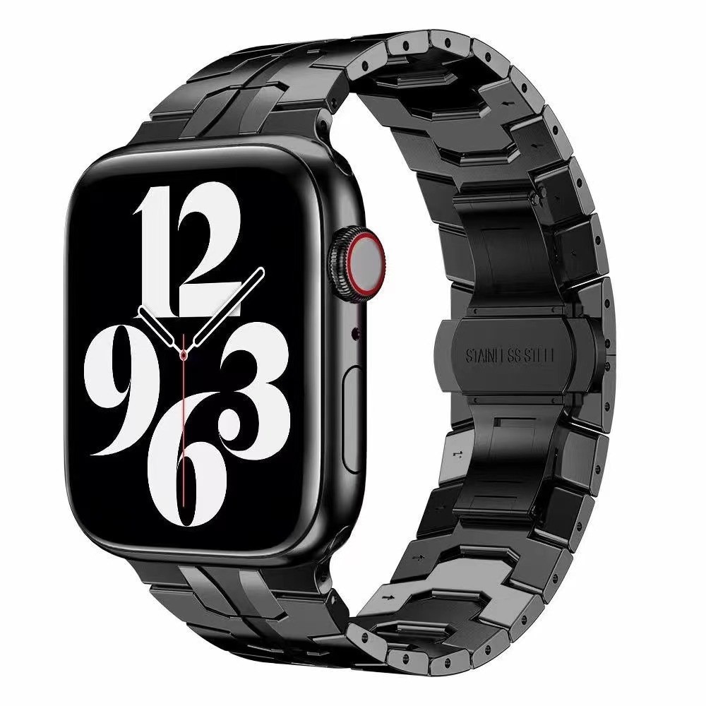 Race Stainless Steel Apple Watch SE 44mm, Black