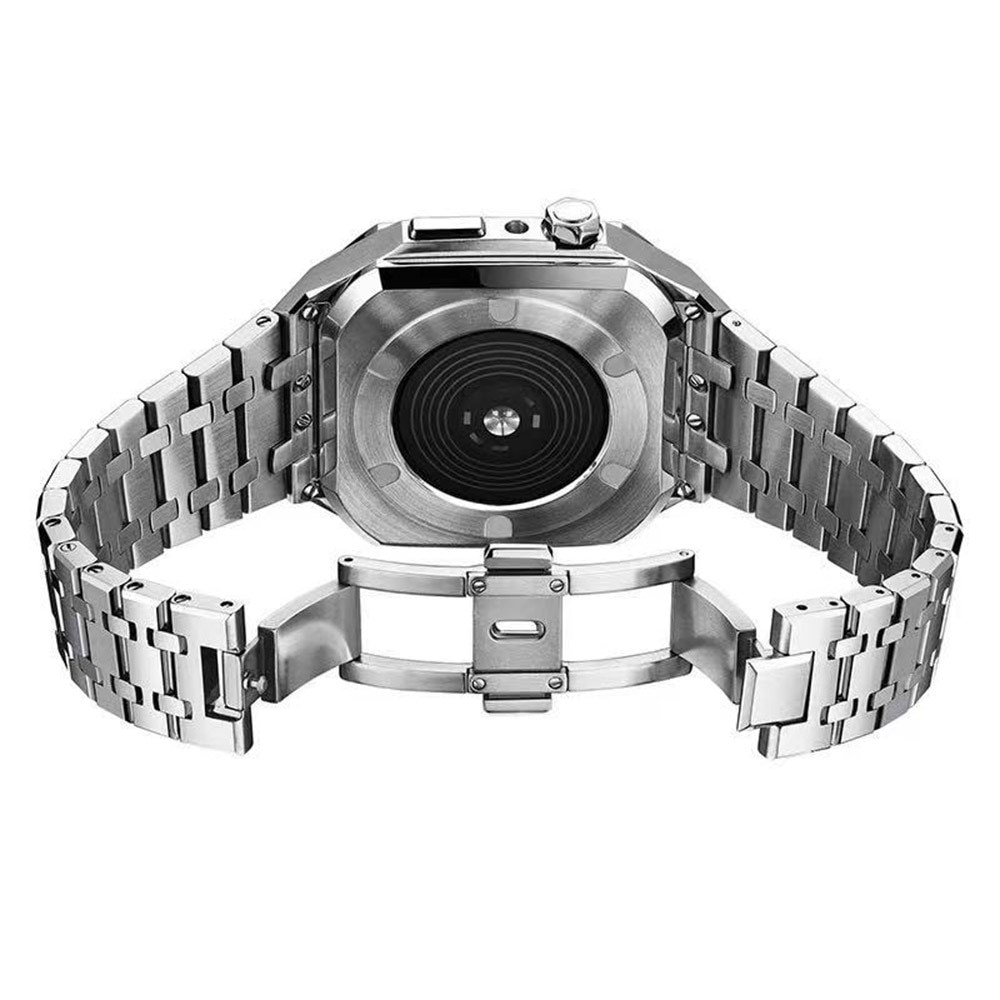 Bracelet Full Metal Apple Watch 45mm Series 9, argent