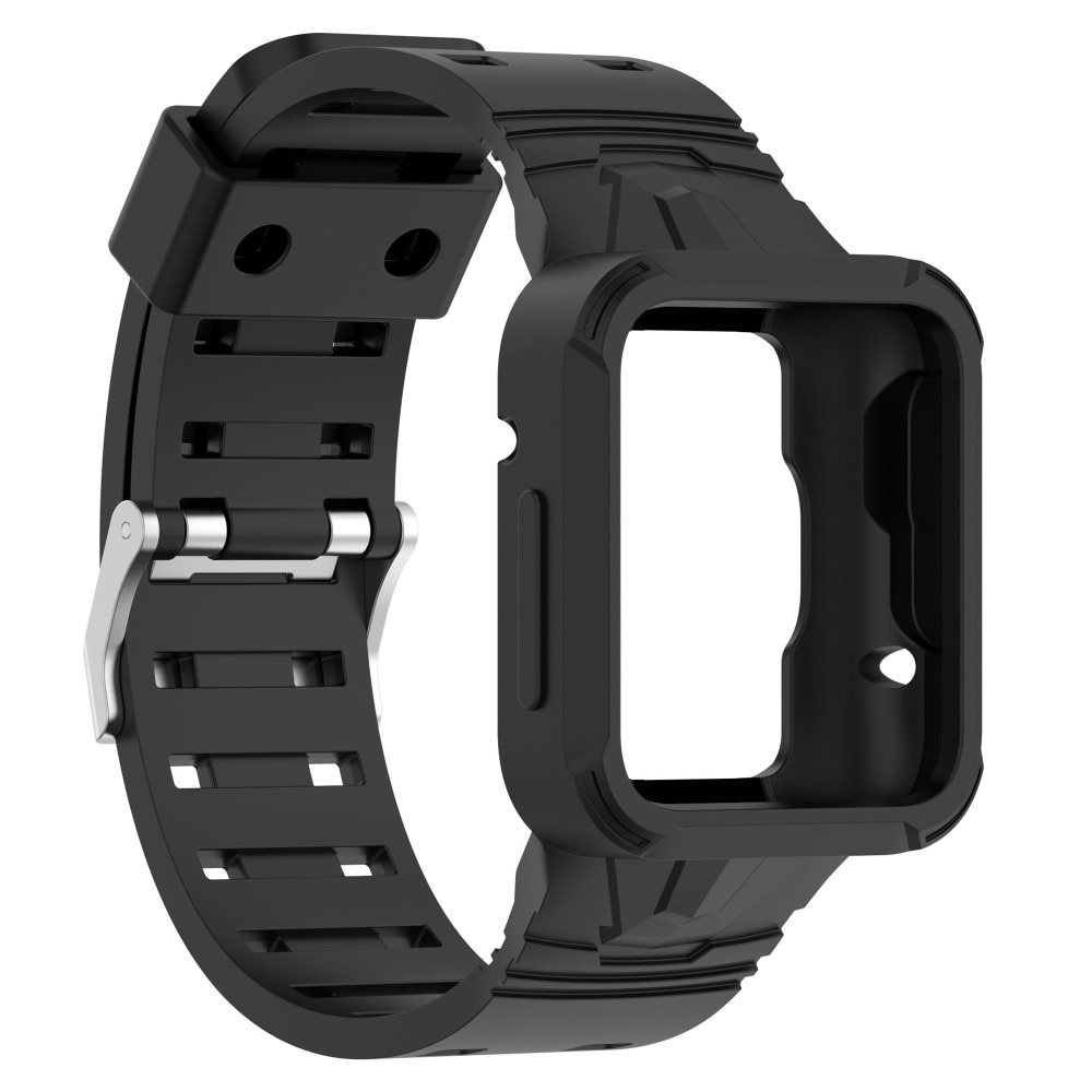 Bracelet avec coque Aventure Xiaomi Redmi Watch 2 Lite, noir