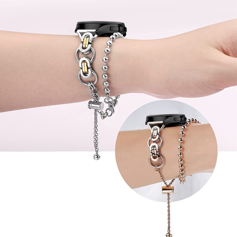 Bracelet acier avec perles Samsung Galaxy Watch 5 44mm Or