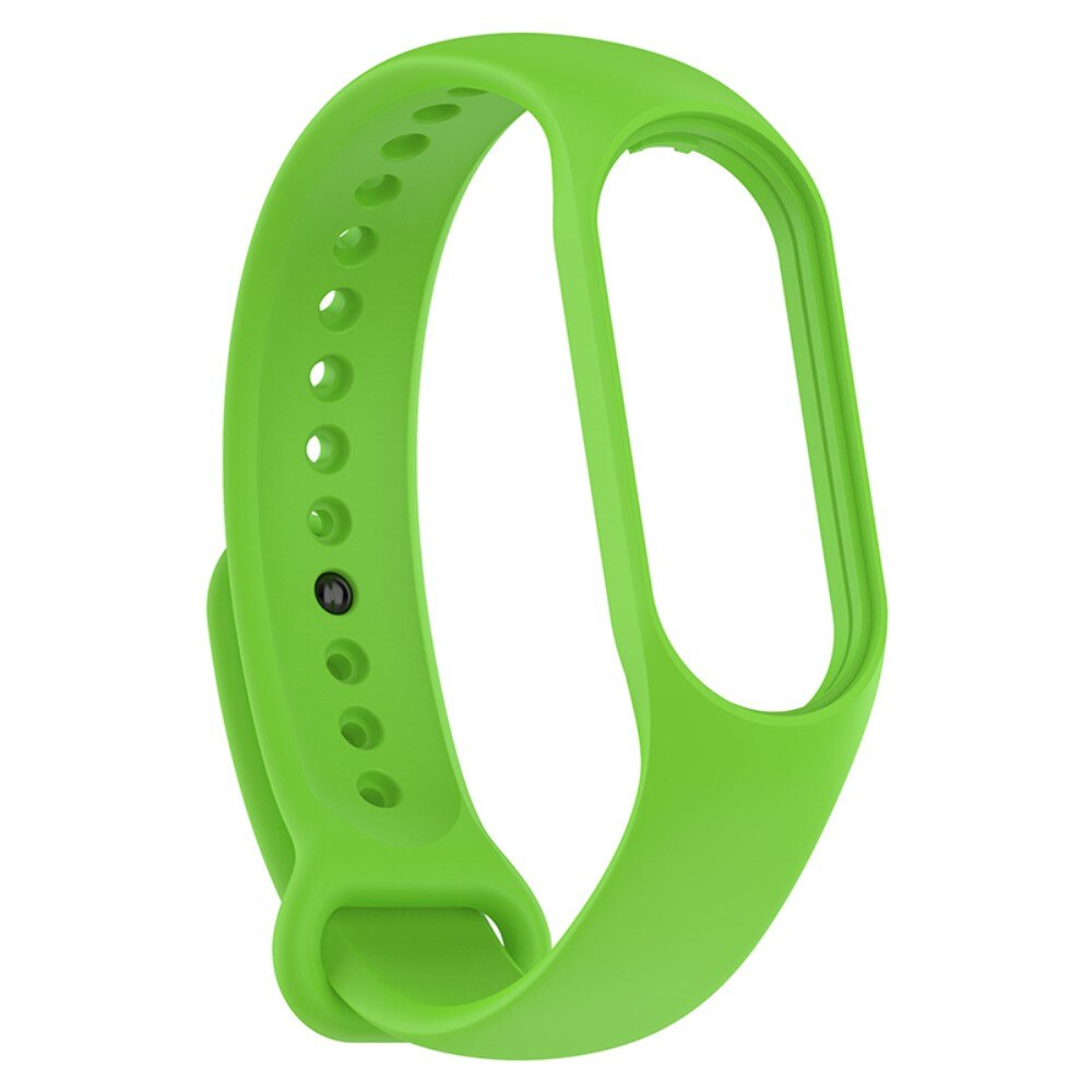 Bracelet en silicone pour Xiaomi Mi Band 7, vert