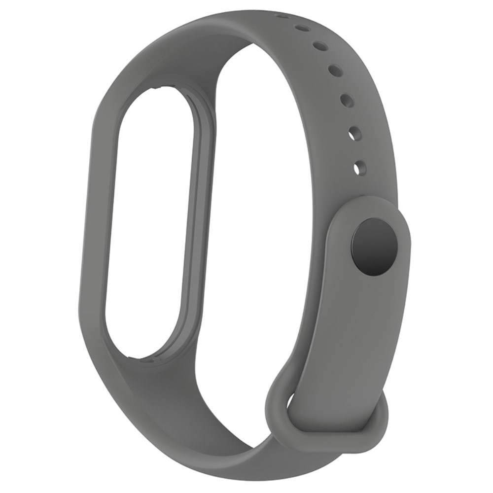 Bracelet en silicone pour Xiaomi Mi Band 7, gris