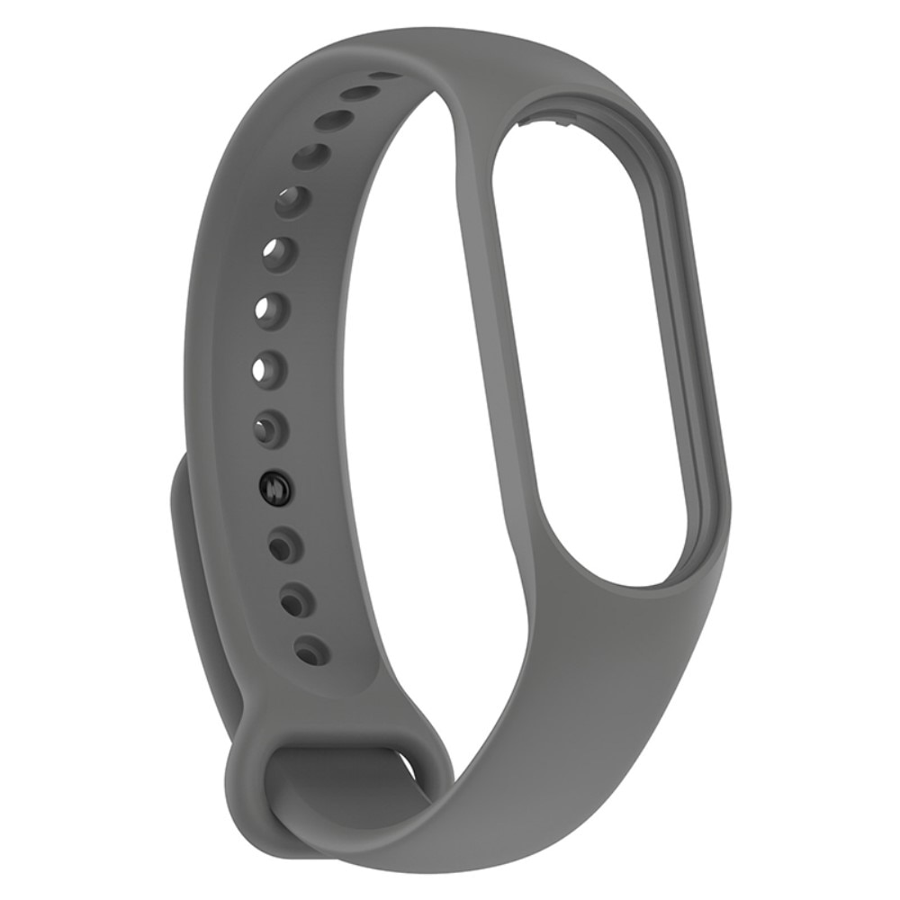 Bracelet en silicone pour Xiaomi Mi Band 7, gris