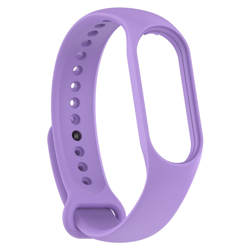 Bracelet en silicone pour Xiaomi Mi Band 7, violet