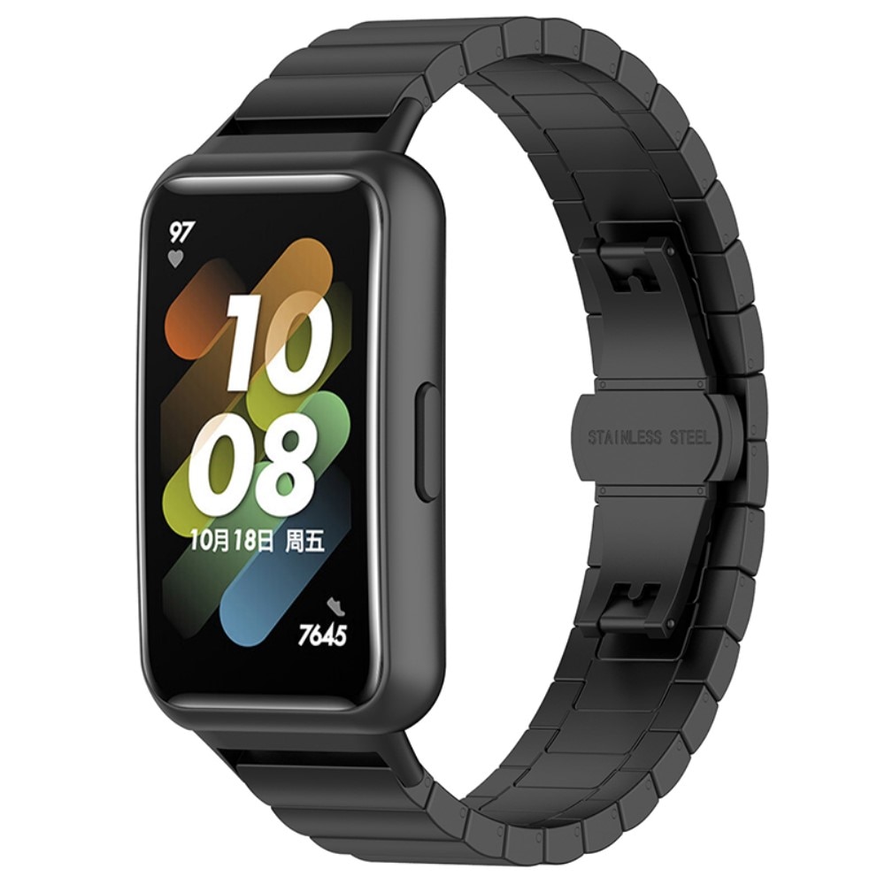 Bracelet mailllon Huawei Band 7 Noir