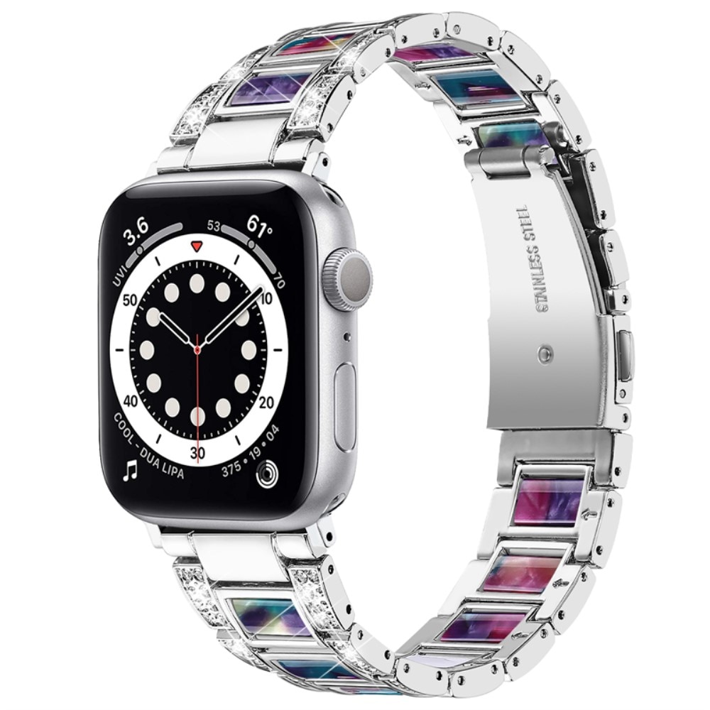 Bracelet Diamant Apple Watch Ultra 49mm, Silver Space