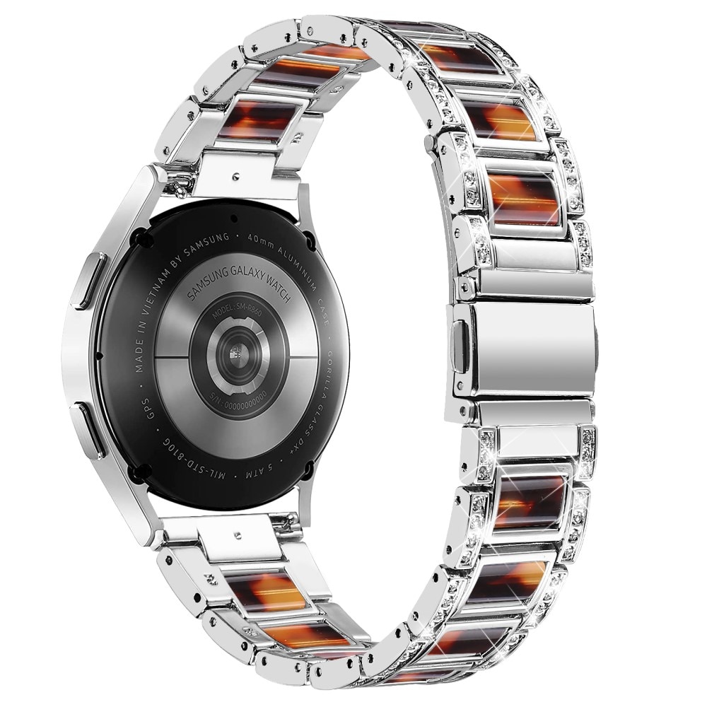 Bracelet Diamant Withings Steel HR 40mm, Silver Coffee