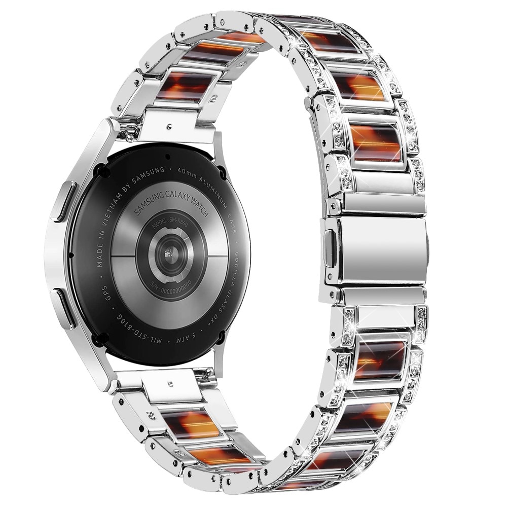 Bracelet Diamant Garmin Vivomove Style, Silver Coffee