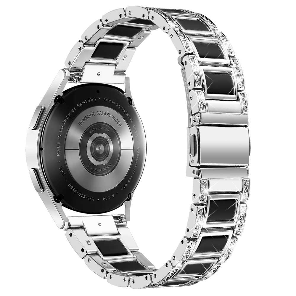 Bracelet Diamant Withings Steel HR 40mm, Silver Night
