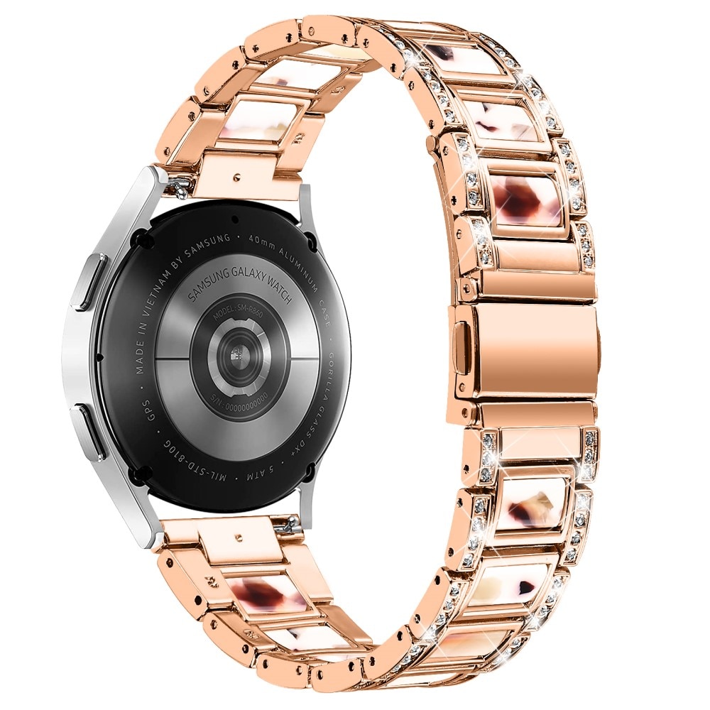 Bracelet Diamant Garmin Vivoactive 5, Rosegould Nougat