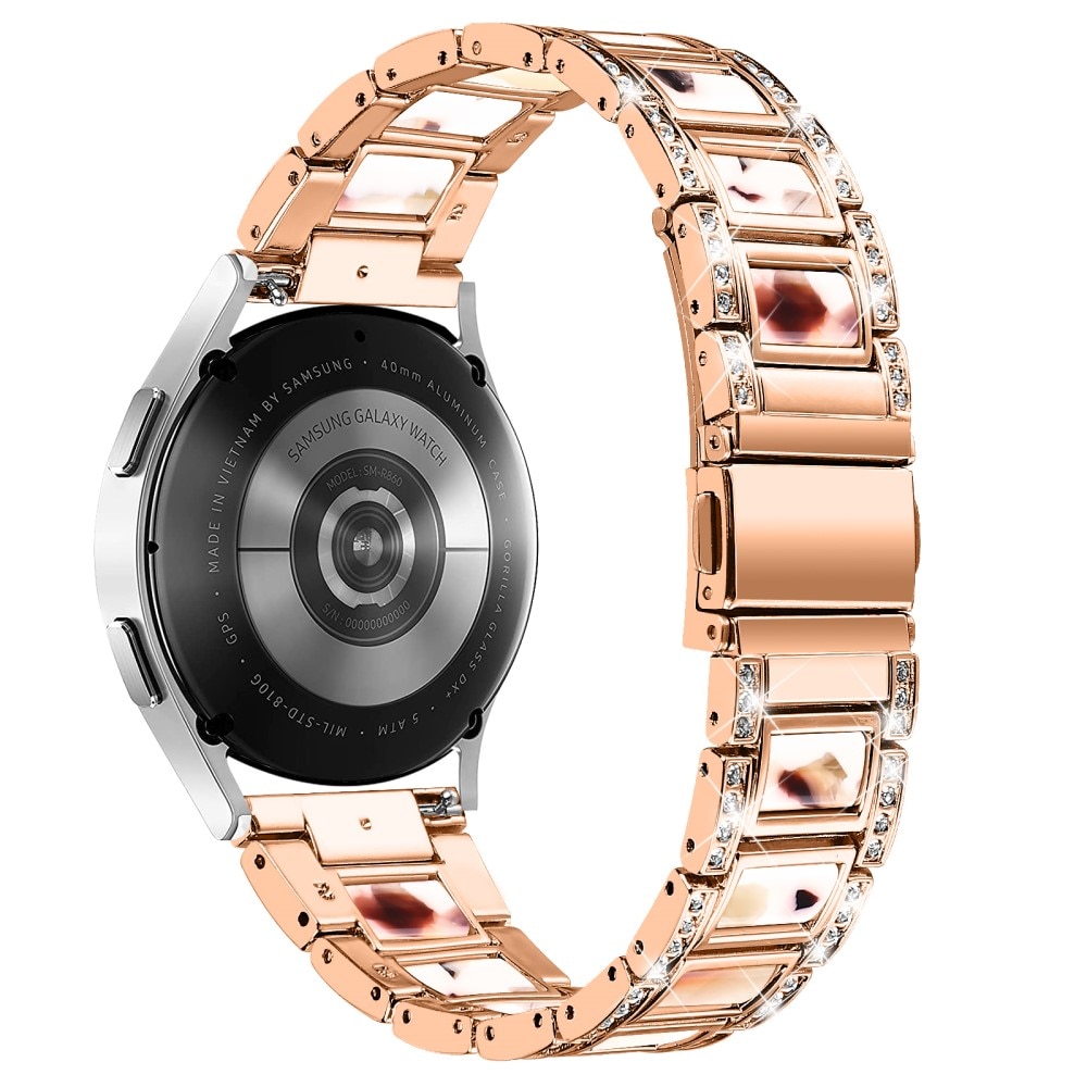 Bracelet Diamant Amazfit GTS 4 Mini, Rosegould Nougat