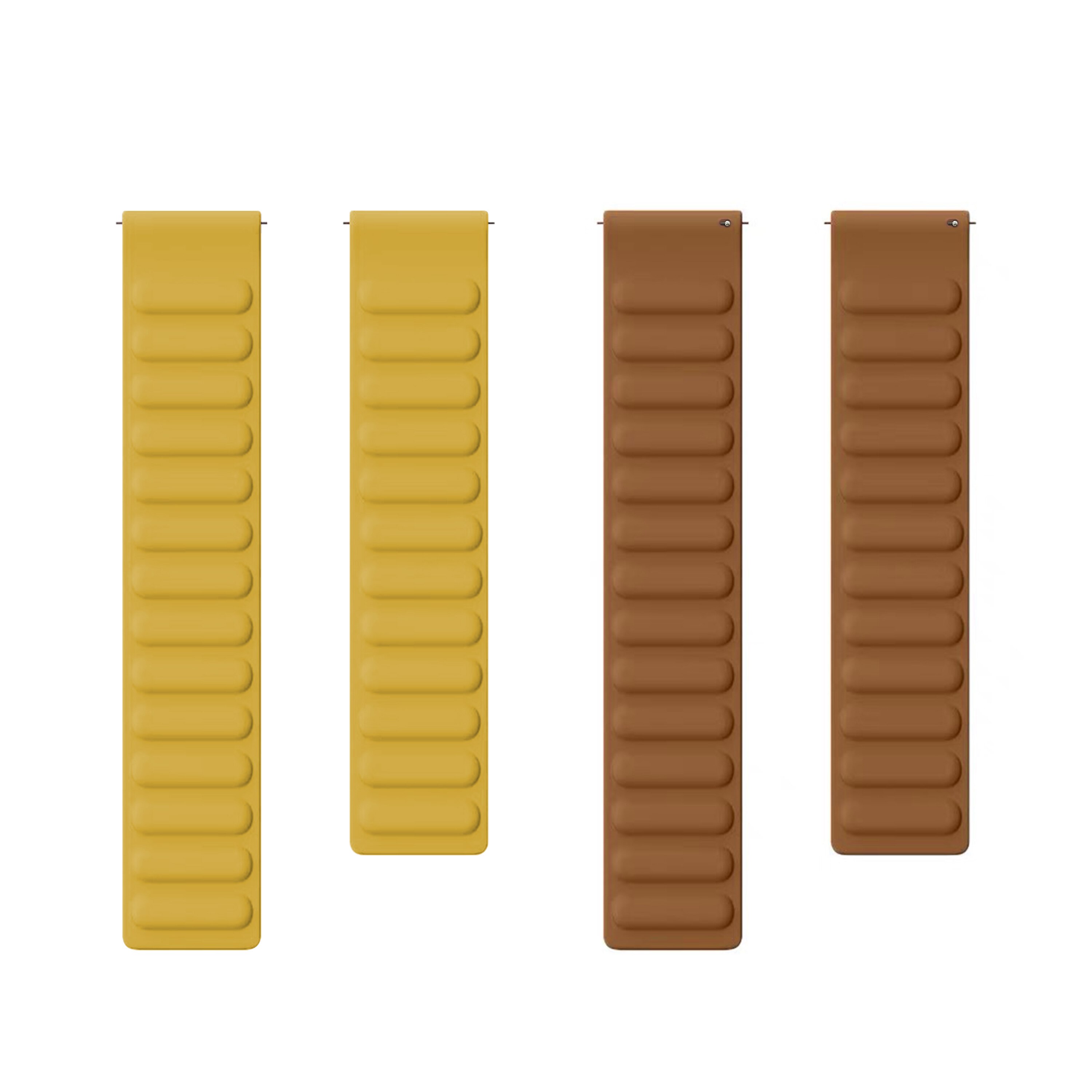 Bracelet magnétique en silicone Hama Fit Watch 5910, jaune