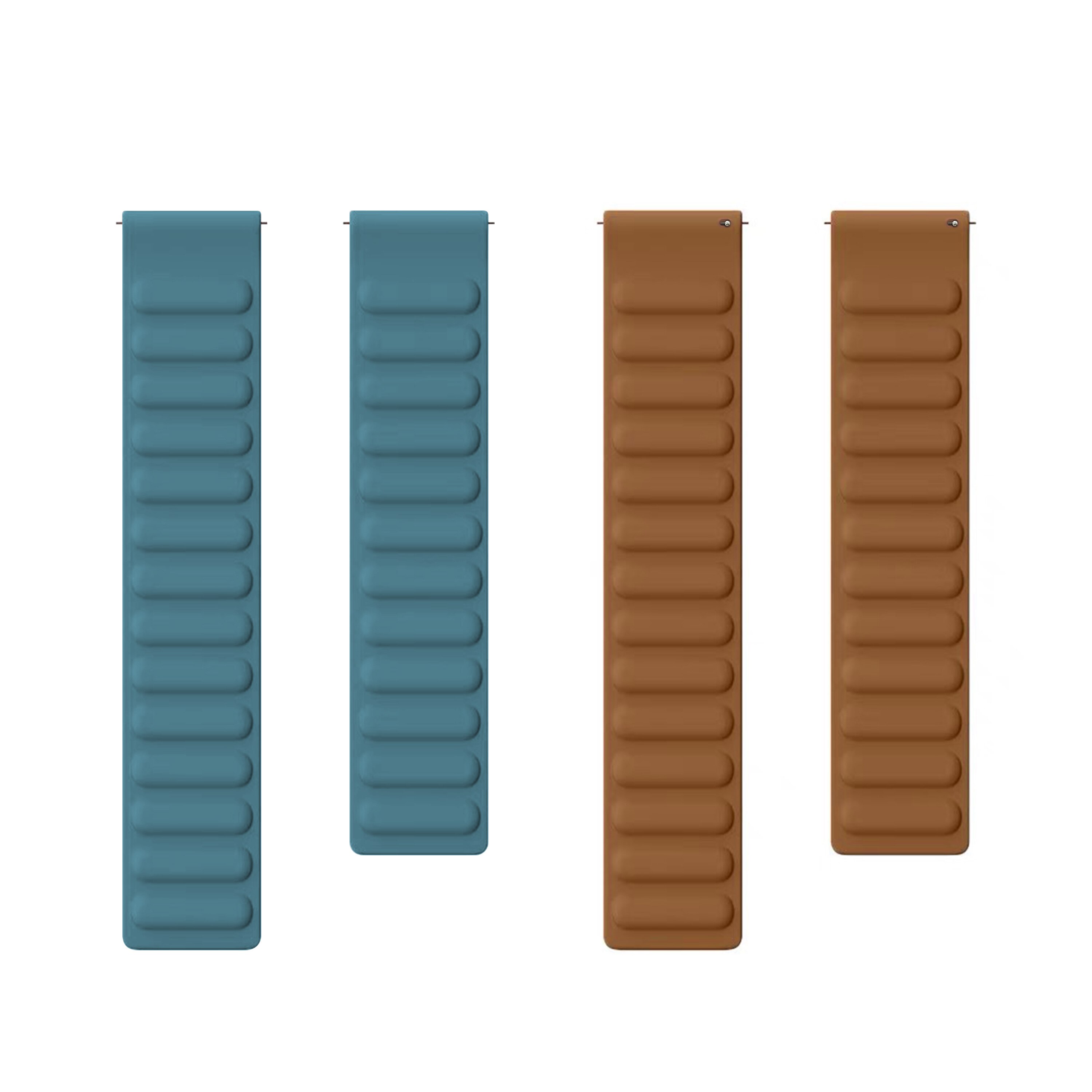 Bracelet magnétique en silicone Hama Fit Watch 5910, bleu