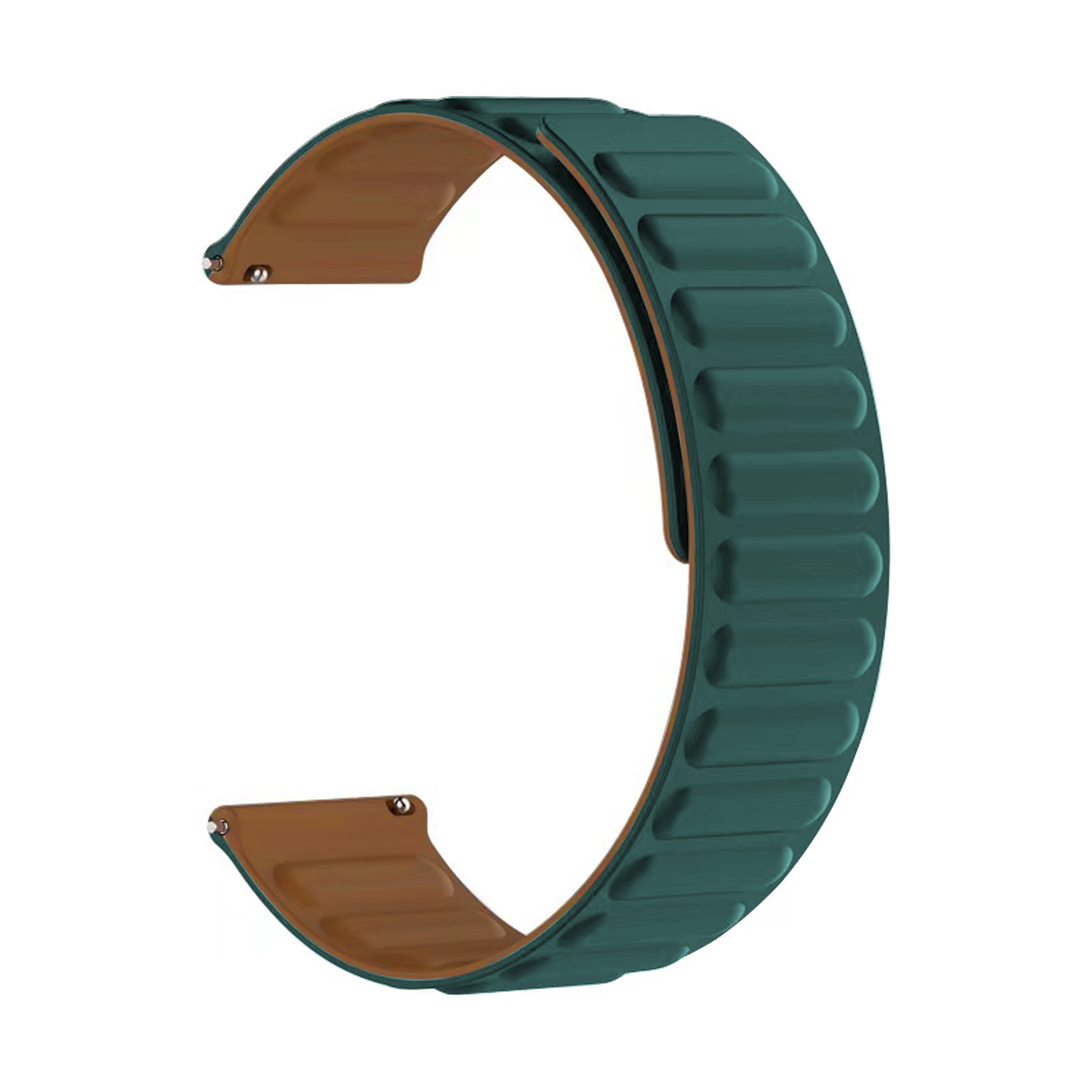 Bracelet magnétique en silicone Garmin Vivoactive 5, vert