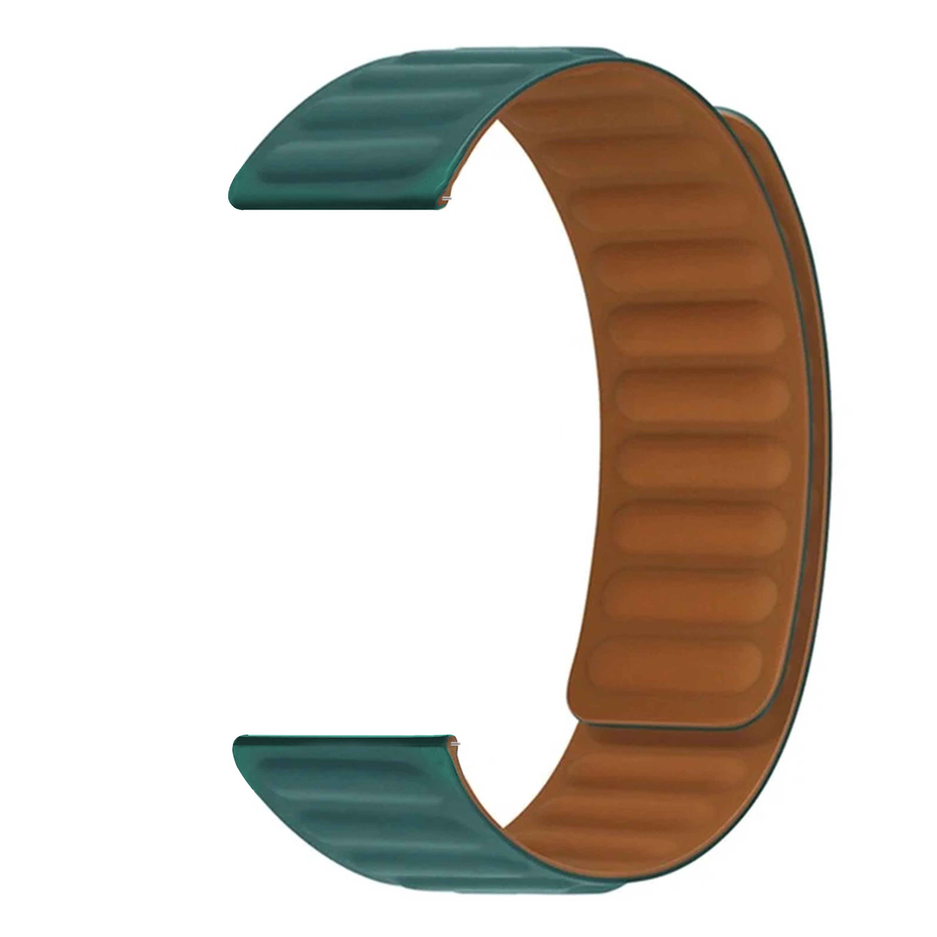 Bracelet magnétique en silicone Hama Fit Watch 5910, vert